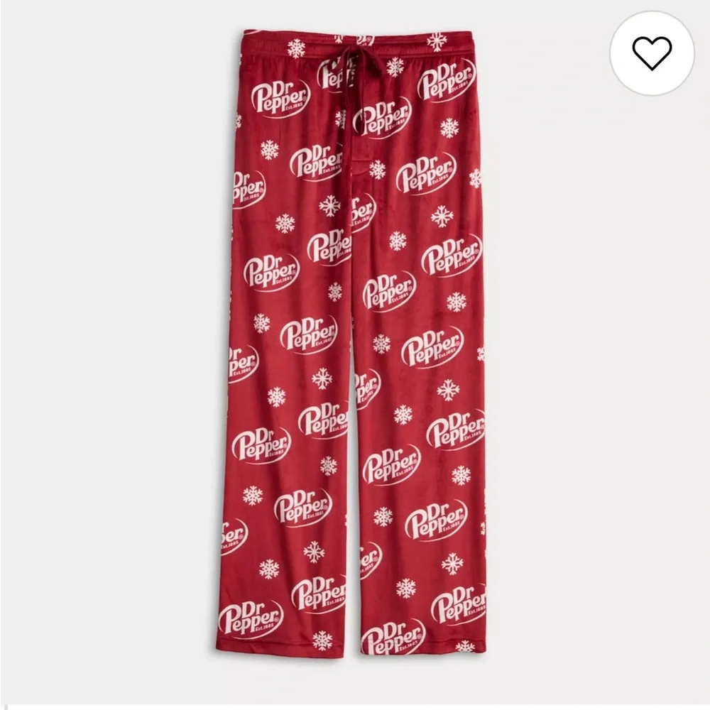 Dr Pepper Men's Pajama Pants - Picture 3 of 4